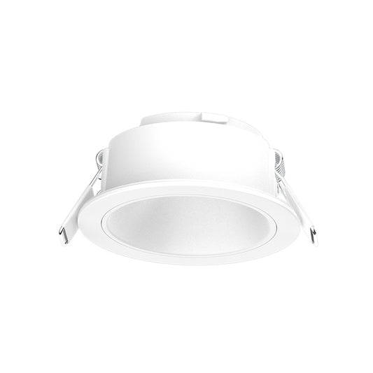 ECLAT II - Collerette basse luminance rond/rond blanc/blanc pour spot ÉCLAT II