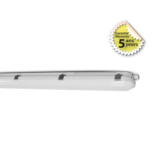 RHONE - Boitier Etanche LED Intégrées traversant 4000K 30W 3900 lm IP65 1200 x 85 mm GARANTIE 5 ANS